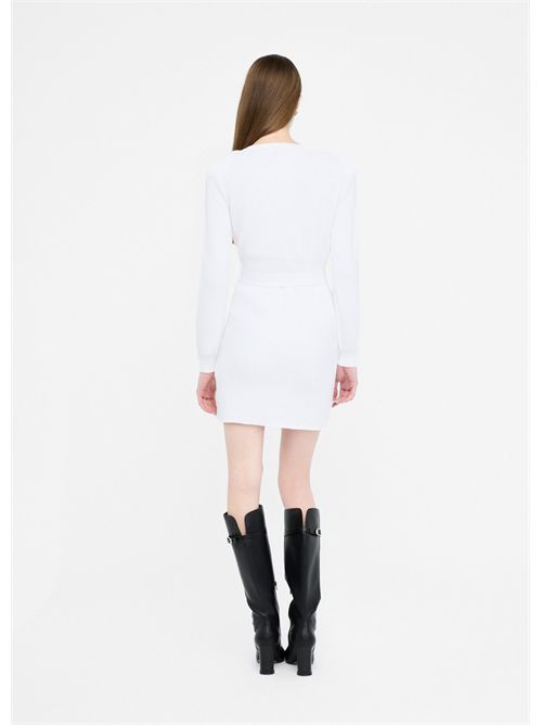 Abito in maglia con spalline imbottite LIU JO | MF5371MS99E/10701
